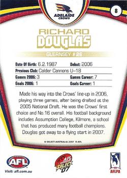 2007 Select AFL Supreme #8 Richard Douglas Back